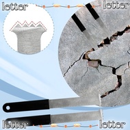 LETTER Paver Puller, Handheld Metal Paver Removal Tool,  Practical With Joint Scraper Teeth Paver Ex