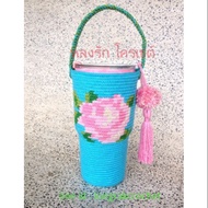 Yeti Glass Bag Crochet Work