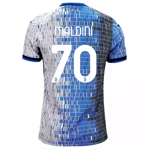 24-25 Atalanta Jersey Christmas No. 70 Football T-Shirt Men's Teenagers and Children's Holiday Sport