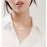 【經典必備】Tiffany & Co. T Smile 玫瑰金微笑項鍊 (小號) ｜戴上它，天天擁有好心情