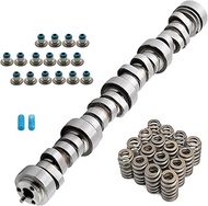 Stage 2 LS Camshafts Kit & Springs Seals Compatible with 1999-2013 GM Trucks & SUVs Equipped 4.8L 5.