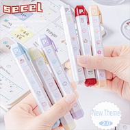 SECEL Seal Pen, Detachable Portable Arrival Cute To Do List Journal Stamp,  Multi-Head Stamp Mark Sc