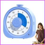 Visual Timer 2 in 1 Visual Timer Desk 60 Minute Countdown Timer and Clock Visual Timer Study Tool fo