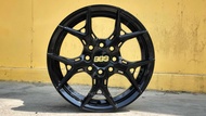 New Car Sport Rim BBS Wheels 14x5.5J 8x100/110 ET38 Metallic Black - READY STOCK