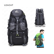 ฟรีอัศวินปีนเขากระเป๋าเป้สะพายหลัง 50L กันน้ำกลางแจ้ง R ucksack ขี่จักรยานเดินป่ากระเป๋าเป้สะพายหลัง