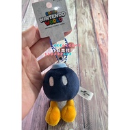 [77 Japan Daigou] Universal Studios Mario Paradise Props Key Ring Missile Bomber Charm Doll