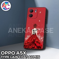 AC51-Case OPPO A5X 2025-GIRL PICTURE-Latest OPPO A5X Softcase-OPPO A5X Casing-Silicone OPPO A5X