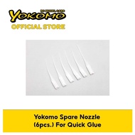 Yokomo Spare Nozzle (6pcs.) For Quick Glue (YT-ON)