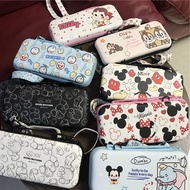 Nintendo Switch Carrying Case for Nintendo Switch &amp; Switch Lite, Doraemon &amp; Mickey Case EVA Waterproof Bag