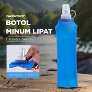 Foldable Soft Flask Drinking Bottle • 500ml Running Sport Water Drinking Bottle / Soft Flask 500ml