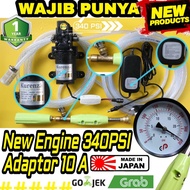 ⏏️🇯🇵 Steam Jet Cleaner MaxPower 340psi 23.4 Bar Power Sprayer Car Motorcycle Washing Tool AC Adapter