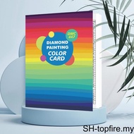 DMC Diamonds Color Card Reliable DIY Color Companion Color Card Chart Booklets Multicolored
