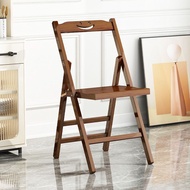 S-6🏅Nine Lady Bamboo Foldable Small Bench Folding Chair Portable Mazar Sofa Stool Backrest Low Stool Balcony 7CQW