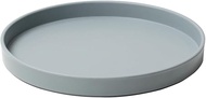 ideaco WAMONO 18H ajisai Medium Plate, Rim High Plate, Diameter 7.1 x Height 0.8 inches (18 x 2 cm)