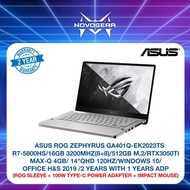 ROG ZEPHYRUS G14 (GA401Q-EK2023TS)/ R7 5800HS/ 16GB RAM/ 512B SSD/ RTX 3050TI MAX-Q 120HZ/OFFICE H&S