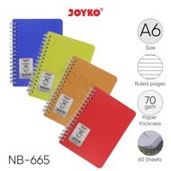 JOYKO Notebook A6 NB-665 Lined Journal Notebook