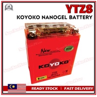 YTZ8 KOYOKO Nanogel Battery / Gel Motorcycle Maintenance Free Battery - R25 / XMAX / RFS150i / Kawas