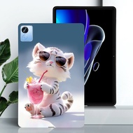 for OPPO Realme Pad X 10.95 inch Soft TPU Tablet Cover Cartoon Cute Painted Pattern Shockproof Table