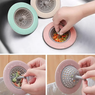Saringan wastafel Saringan plastik silikon Saringan pembuangan cuci piring Saringan Kotoran Westafel