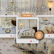 GENJI DECOR imported rabbit fur bedding set