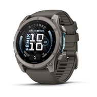 GARMIN Fenix 9 51mm AMOLED Sapphire Titanium Smart Watch - Pebble grey