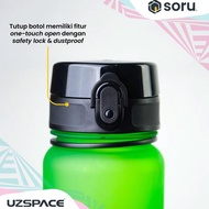 UZSPACE 3037 FROSTED BOTTLE 650ML USA TRITAN SPORTS DRINKING BOTTLE LIMITED STOCK