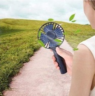 迷你便攜USB充電風扇連手機座 dmeckp Mini Portable USB Rechargeable Fan with Phone Holder #嬰兒車 BB風扇 風扇仔 充電座枱風扇 充電風