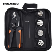 SN-58B Crimping Pliers Kit Quick Jaw Replacement for Tab 2.8/4.8/6.3/Tube/Photovoltaic/Insuated Terminals Electrical Clamp Tools