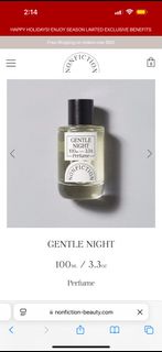 nonfiction gentle night perfume