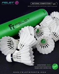 Felet No1 No2 bwf 2002 verified by BWF shuttlecock 100% ORIGINAL Ready Stock ELITE SPORTS