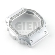 เคสนาฬิกาแอลกอฮอล์อะลูมิเนียมอัลลอยด์สำหรับเปลี่ยนเคสสี่เหลี่ยมเล็กสำหรับ Casio G-Shock DW5600 สำหรั