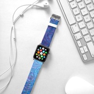 Apple Watch Series 1 , Series 2, Series 3 - Apple Watch Series 1 and Series 2 - Apple Watch 真皮手錶帶，適用於Apple Watch 及 Apple Watch Sport - Freshion 香港原創設計師品牌 - 湖水藍 10