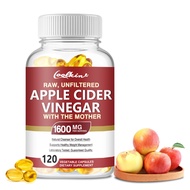 Coolkin Apple Cider Vinegar Capsule (120 Capsules)Support Water Balance,Alleviates Indigestion