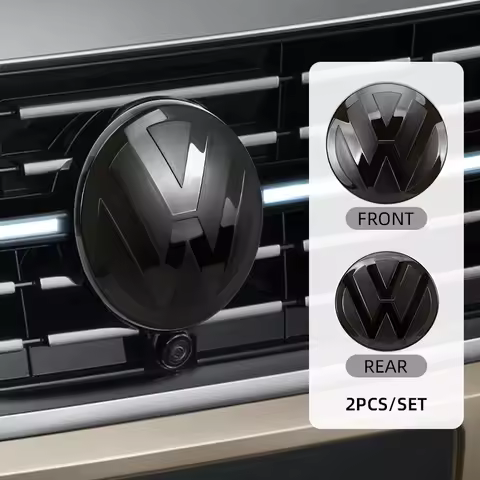 Car Modification Logo Sticker Not Affect ACC Front Rear Emblem Badges Cover For VW Volkswagen TIGUAN