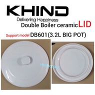 KHIND Double Boiler Ceramic Pot LID 3.2Liter DB601 (BIG)