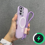 Suitable for Samsung  A34 A35 A36 A54 A55 A56 4G 5G phone case new jelly case wireless magnetic fros