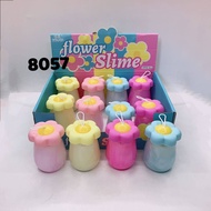 【1BOX=12 BOTTLE ! ! !】YOUQI Cute Flower Colourful Slime Crystal Mud Slime/Push Toy 花朵造型水晶泥 NO.8057(P
