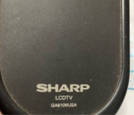 Sharp LCDTV remote 電視遙控