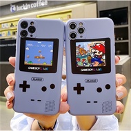 Gameboy Super Mario Cartoon Matte Phone Case For iPhone 14 13 12 11 Pro MAX X XS XR 7 8 Plus SE2