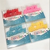 LILIN Birthday candles connecting birthday candle bday Happy birthday candle unique beautiful candle