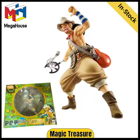 【In Stock】MegaHouse POP ONE PIECE Sailing Again Usopp Figures Toys