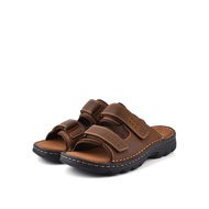 camel active Leather Wide Strap Men Sandals Brown FRUDGE (892270-ES3SV-3)