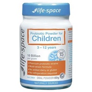 Life Space – 兒童3-12歲益生菌粉 100億 60克