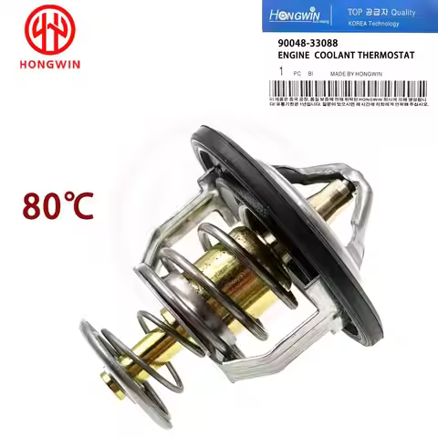 New Engine Coolant Thermostat 90048-33088 For Daihatsu Copen Sirion Terios YRV Toyota Yaris Aygo 133