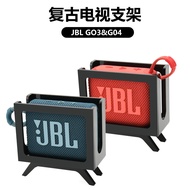 Serasi dengan JBL GO3/G04 Speaker Retro Stand Akrilik Desktop Speaker Base TV Kabinet Berbentuk Stan