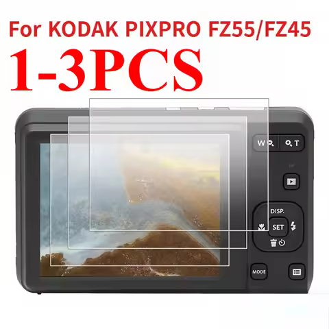 1-3PCS 9H HD Clear Tempered Glass for KODAK PIXPRO FZ55 FZ45 Camera Screen Protective Glass Anti-scr