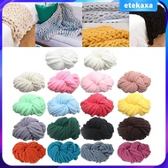 [Etekaxa] Chunky Chenille Yarn, Yarn, Chunky Yarn, Acrylic for Crochet, Blanket,