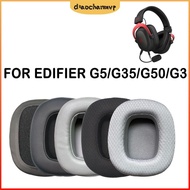 DIACHAMY 1Pair Ear Cushion, Replacement Headphone Accessories Ear Pads, Protein Leather Foam Sponge 