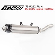 Motorcycle ATV exhaust Muffler For YAMAHA YFZ450R YFZ450X YFZ450RSE YFZ450REL YFZ450XSE 2009-2023 YF