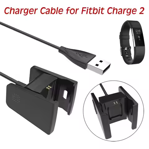 USB Plug Charger For Fitbit Alta Hr Replacement Clip Charging Cable Dock For Fitbit Alta Hr Smart Wa